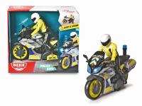 Policejní motocykl 17 cm s jezdcem